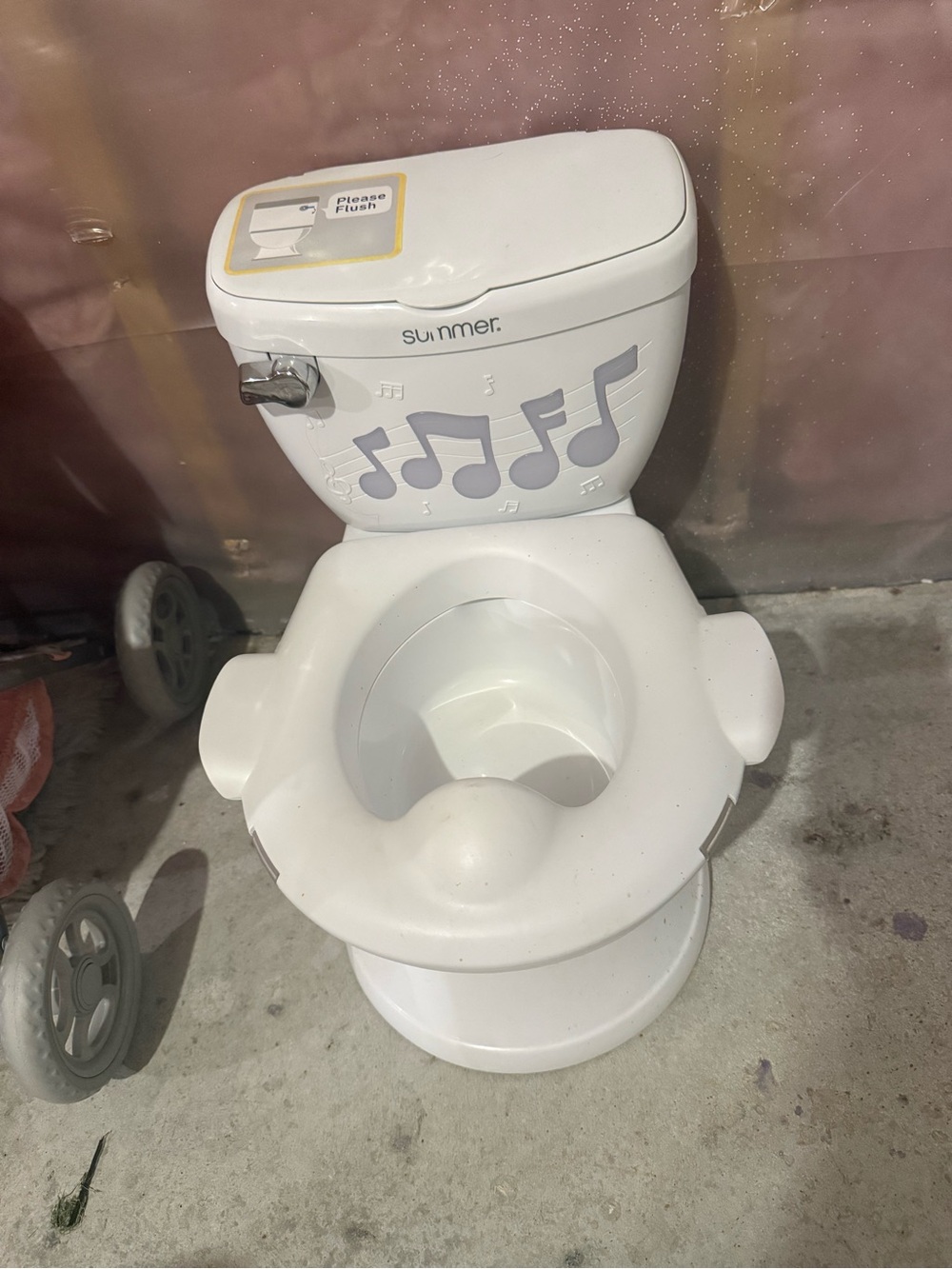 Summer musical potty with lights. Like new.